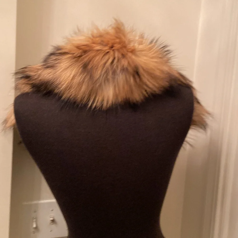 Raccoon Fur Collar #63 - Picture 5 of 12